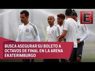 Mundial Rusia 2018: México se prepara para su partido ante Suecia