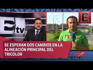 Detalles previos al encuentro de la Selección Mexicana contra Suecia