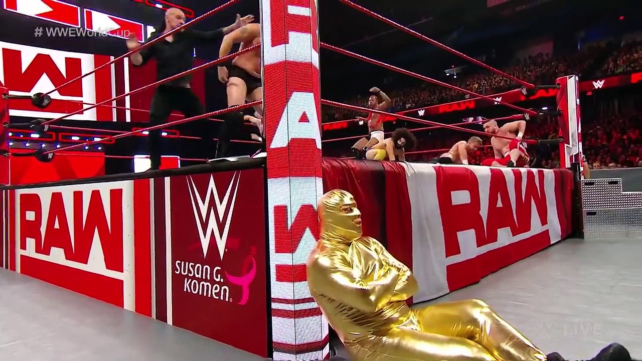Baron Corbin's 10-Man Global Battle Royal-Raw, Oct. 8, 2018