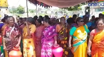 குடிநீருடன் கழிவுநீர் கலந்துவரும் அவலம்- வீடியோ