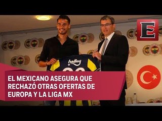 Presentan oficialmente a Diego Reyes en el Fenerbahçe