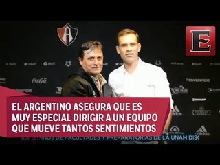 Presentan a Guillermo Hoyos como Técnico del Atlas