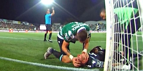 Sporting Lizbon Kalecisi Salin'in Hayatını Takım Arkadaşı Coates Kurtardı