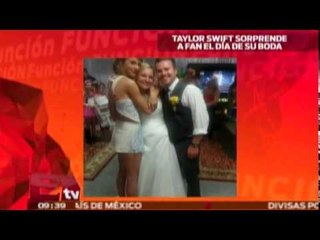 Taylor Swift sorprende a fan el día de su boda / Joanna Vegabiestro