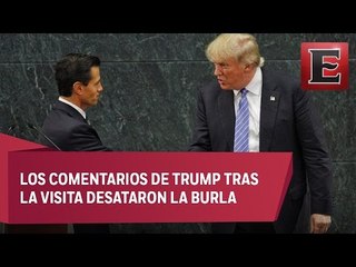 México, el hazmereír en redes sociales tras visita de Trump