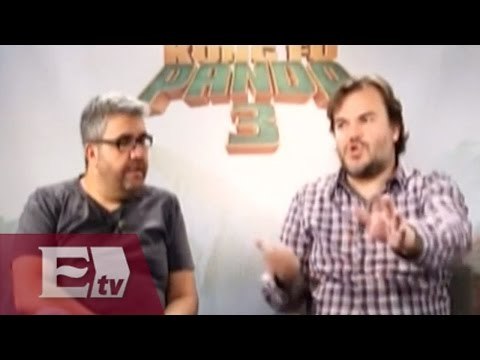 Jack Black y Florentino Fernández comparten su experiencia en Kung Fu Panda / Joanna Vegabiestro