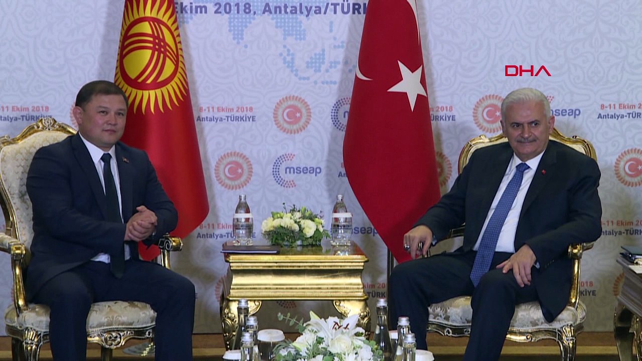 TBMM Başkanı Yıldırım’dan Antalya’da ikili görüşmeler