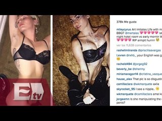 Miley Cyrus muestra su zona "íntima" en instagram / Joanna Vegabiestro