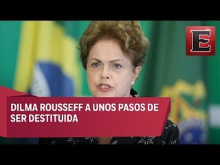 Comisión del senado aprueba destitución de Dilma Rousseff