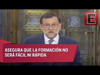 Rajoy dice que hay avances en la formación de gobierno en España
