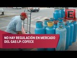 Tanques de gas LP en pésimas condiciones para su distribución