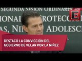 EPN en la segunda sesión ordinaria del SIPINNA