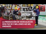 Baja producción y exportación de vehículos hechos en México