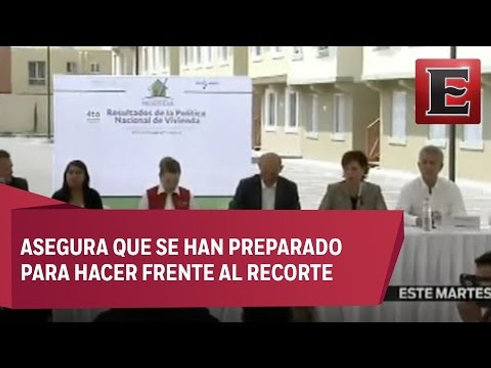 SEDATU asegura que pese a recortes la vivienda se mantendrá fuerte
