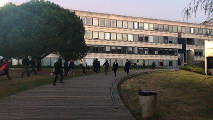 Tentarive de blocage à la fac Rennes 2