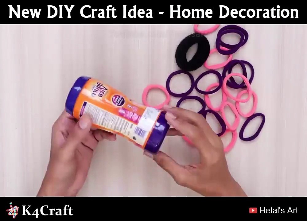 New DIY Craft Idea - Home Decoration Idea via: Hetal's Art,
