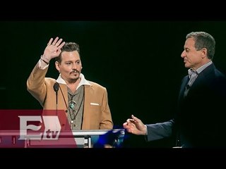 Nombrado Johnny Depp  como 'Leyenda de Disney' en la Expo D23 en California / Loft Cinema