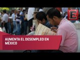 Cae la tasa de desempleo en México