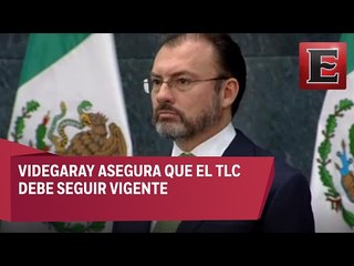 SRE afirma que la renegociación del TLCAN podría comenzar en Junio