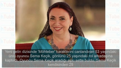 Sema Keçik gönlünü 25 yaş küçük rol arkadaşına kaptırdı!