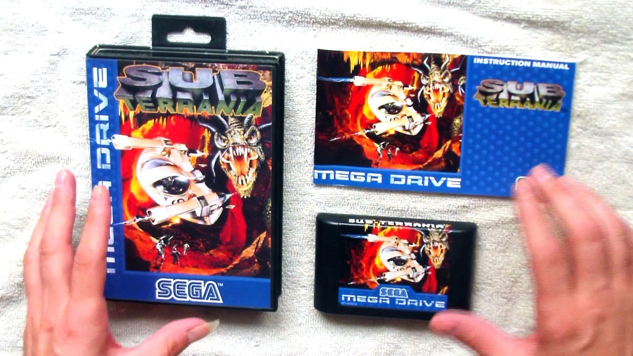 Hidden Gems - Sub Terrania - Sega Megadrive