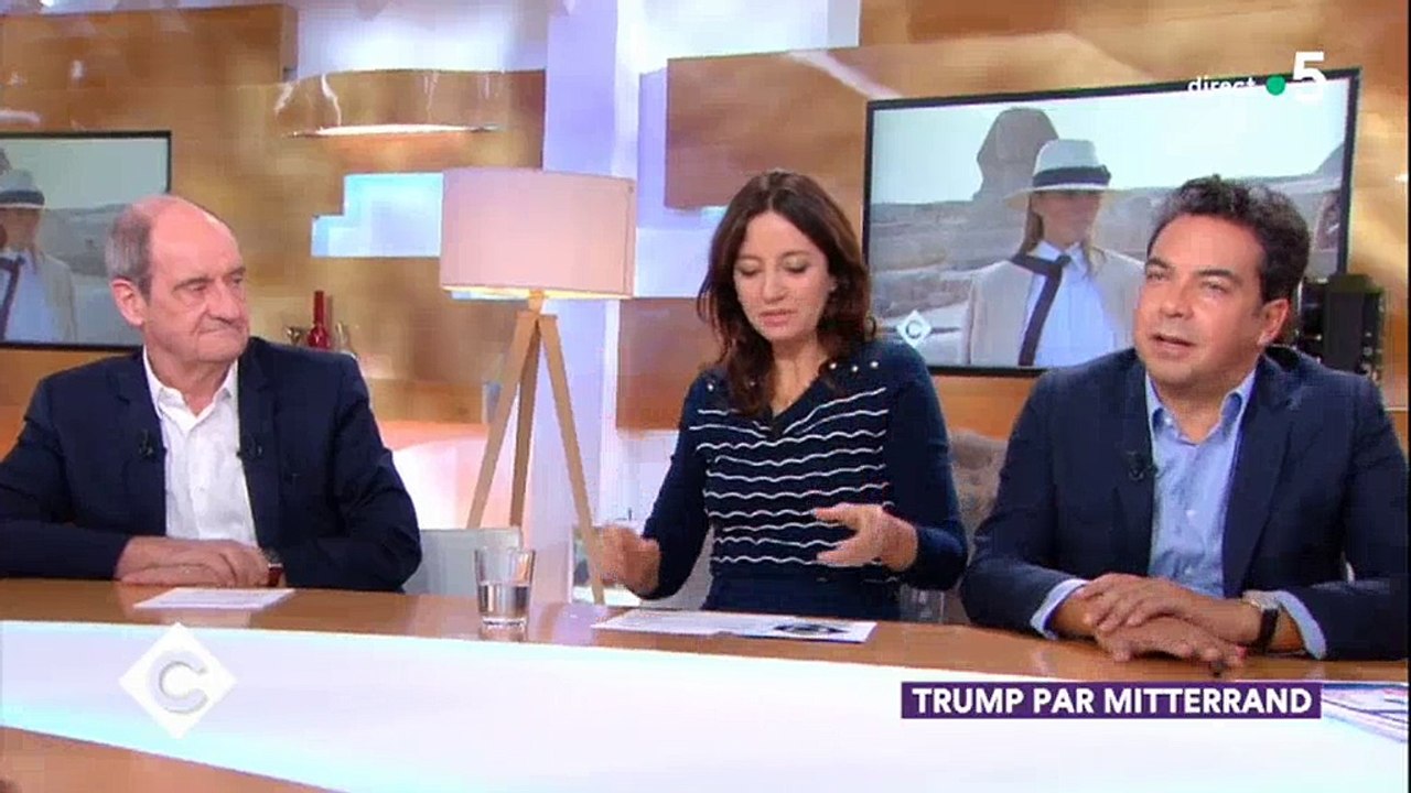 Frédéric Mitterrand juge Mélania Trump "manipulatrice" et "très intelligente" dans "C à vous" - Regardez