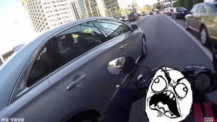 Motorcycle Crashes and Mishaps 2018 & Motorbike vs  Car - Near Miss  [EP#39]