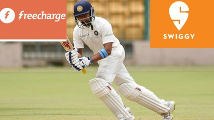 India vs England 2018 : Prithvi Shaw Managers Take legal Steps Against Swiggy,Freecharge | Oneindia