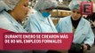 Empleo formal en México continúa creciendo