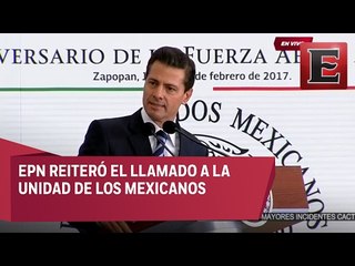 EPN en la conmemoración del 102 aniversario de la Fuerza Aérea