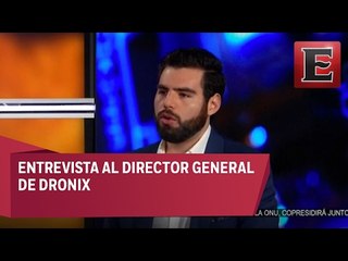 Federico González y la vigilancia con drones
