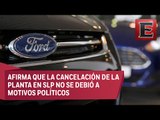 Ford no se va de México y abrirá dos plantas