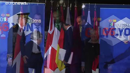 G6 a Lione: migranti in menù e partenza in salita