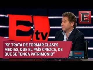 Fernando Soto-Hay habla sobre la reestructuración del crédito hipotecario