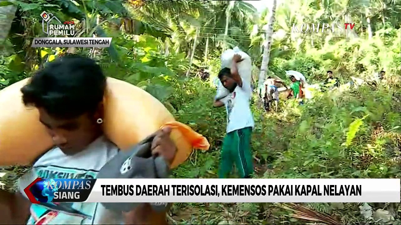 Tembus Daerah Terisolasi, Kemensos Pakai Kapal Nelayan
