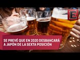 México ocupa el séptimo lugar mundial en el consumo de bebidas alcohólicas