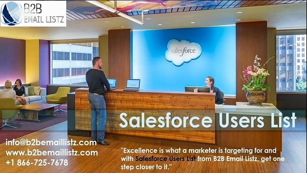 Salesforce Users List | Salesforce Users Email List | Salesforce Users Mailing Lists