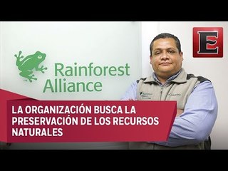 Édgar González y el trabajo de Rainforest Alliance en México