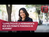 Alejandra Barrales habla sobre el debate presidencial