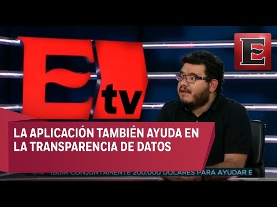 Rodrigo Ramírez presenta la app AutoChilango