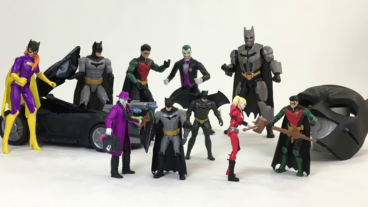 Batman Missions Toys with Batmobile, True-Moves Joker, Robin and Harley  Quinn || Keith's Toy Box - video Dailymotion