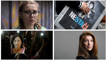 Siete periodistas asesinados en Europa en poco más de un año