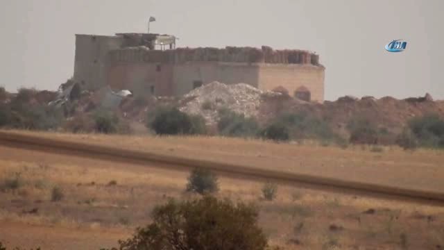 Pyd/pkk Münbiç'in Etrafına Hendek Kazıp, Duvar Ördü- Münbiç Etrafında Yapılan Duvarlar ve Hendekler...