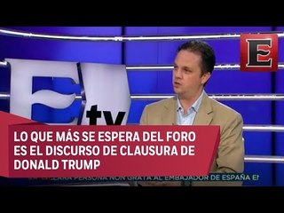 Rodrigo Pérez-Alonso habla sobre el Foro Económico Mundial