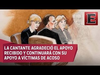 Taylor Swift gana demanda por acoso