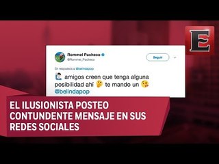 Atleta olímpico declara amor a Belinda y Criss Angel sufre ataque de ira