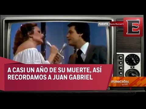 Juan Gabriel y Rocio Durcal interpretan 'Fue un placer conocerte'