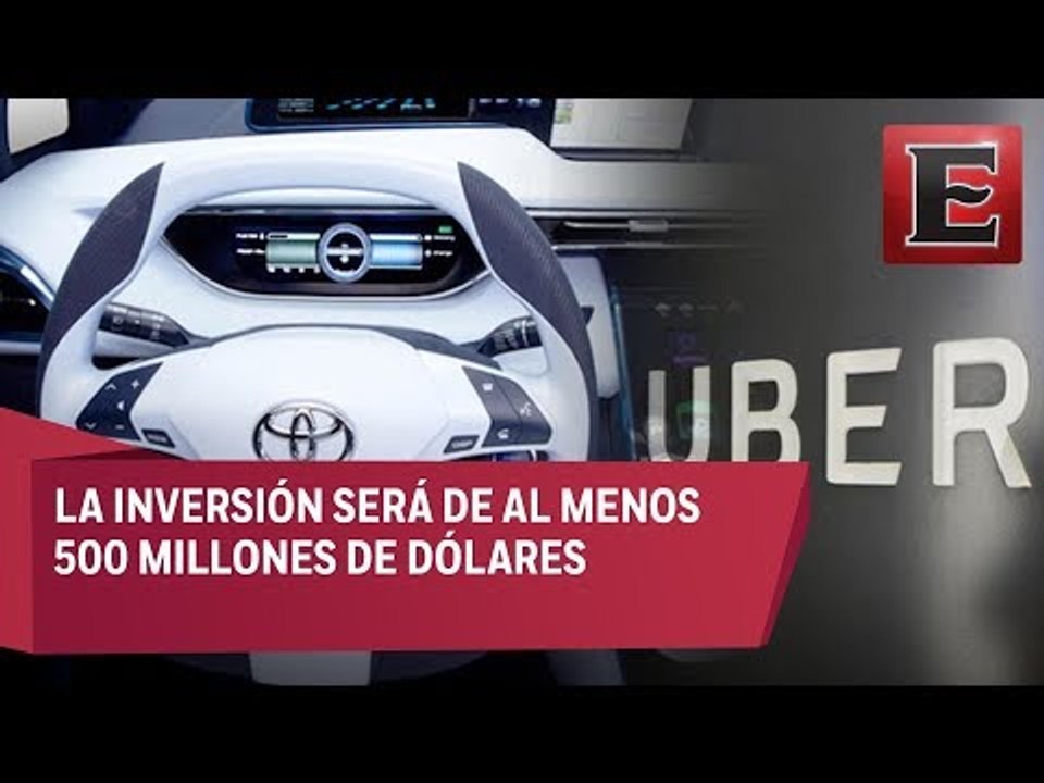 Toyota invertirá en Uber para desarrollar autos autónomos
