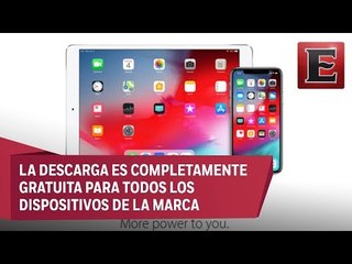 Ya está disponible la actualización para el IOS 12