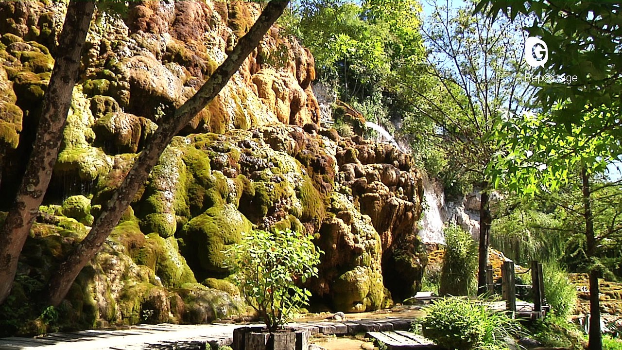 Reportage - A la découverte du Jardin des Fontaines Pétrifiantes